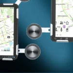 17mm 6-Claw Dashboard Panel Base Phone Bracket for Tesla Model 3 Model Y 360 Degree Rotation 4.0-7.2 inch Mobile Phone Holder - صورة 4