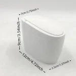 Mini Toilet Ashtray with Lid - Image 4