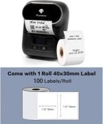 MINI Bluetooth Label Printer - صورة 4