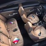 Car Super Fast charger 6-in-1 Multi Port USB - صورة 6