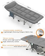 Folding Camping Bed - Image 7