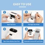 MINI Bluetooth Label Printer - صورة 8