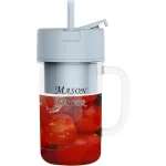 Mini Juicer with handle & straw - صورة 14