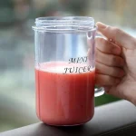 Mini Juicer with handle & straw - صورة 5