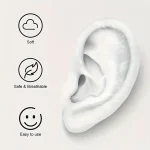 Baby Waterproof Ear Stickers - صورة 15