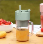 Mini Juicer with handle & straw - صورة 8