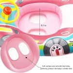 Car Shape Toddler Swimming Ring - صورة 8