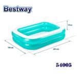 Pool Blue Rectangular - Image 3