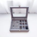 Jewelry Velvet Storage Box Drawer - صورة 10