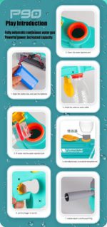 Electric Water Gun Toy Large Capacity - صورة 9