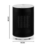 Electric Desk Heater Fan - صورة 4