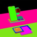 Wireless Phone Charging Station 3 in 1 - صورة 6