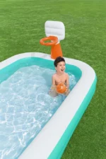 Dunk n' Splash Inflatable Family Pool - Image 5