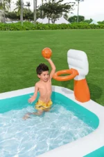 Dunk n' Splash Inflatable Family Pool - Image 6