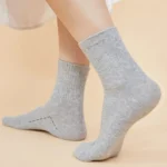 Travel Thin Sweat-Absorbing Sports Cotton Socks - Image 4