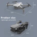 Professinal HD Camera Foldable Dron - صورة 5