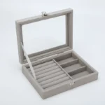 Jewelry Velvet Storage Box Drawer - صورة 6