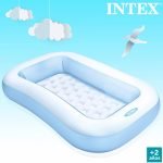 Rectangular Baby Pool with Soft Inflatable Floor - Image 5