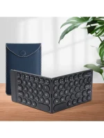 Rechargeable Full Size Ultra Slim Folding Keyboard - صورة 3