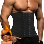 Men Modeling Strap Slimming Belt