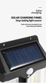 LED Solar sensor wall Light - صورة 5