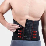 Men Slimming Body Shaper Waist Trainer Trimmer Belt Corset For Abdomen Belly Shapers Tummy Control Fitness Compression Shapewear - صورة 4
