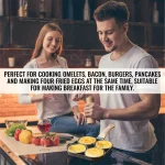 4hole Omelet Pan Frying Pot - صورة 3