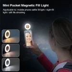 Magsafe Clip-on Smartphone Selfie Light Led Ring - صورة 2
