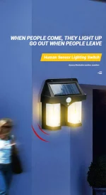 LED Solar sensor wall Light - صورة 2
