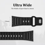 Apple watch Ultra band  Sport Silicone Strap - Image 4