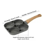 4hole Omelet Pan Frying Pot - صورة 6