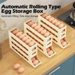 Egg Storage Box Organizer - صورة 4
