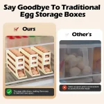 Egg Storage Box Organizer - صورة 5