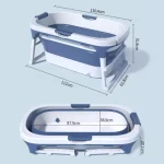 Portable Baby Bath Tub - صورة 6