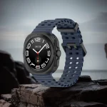 Galaxy Watch 7 Ultra 47mm Ocean Sport Silicone Band - صورة 5