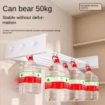 Adjustable Wall Mounted Clothes Hanger - صورة 2