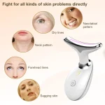 Neck Face Lifting Massager EMS Skin Tighten Device - صورة 2