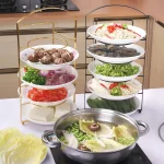 Folding food preparation rack - صورة 3
