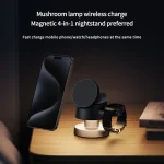 Magnetic Wireless Charger 3 in 1 - صورة 2