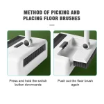 Brush Dustpan Set Heavy-Duty - صورة 5