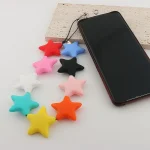Star Silicone Mobile Phone Chain - صورة 5
