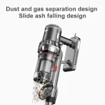 22KPa Powerful Cordless Vacuum Cleaner, Lightweight & Ultra-Quiet Stick Vacuum for Hardwood Floor Carpet Pet Car Cleaning - صورة 4