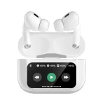 Smart Headphones with LCD Touch Screen Charging Box