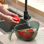 Rice Washing Drain Basket - صورة 3