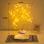 Fairy Sparkly Tree Table Lamp - Image 2