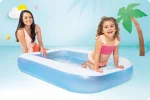 Rectangular Baby Pool with Soft Inflatable Floor - Image 11