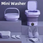 Mini Automatic Traveler Folding Washing Machine - صورة 4