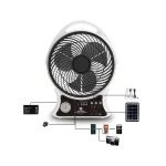 elicttric rechargeable solar fan - صورة 2