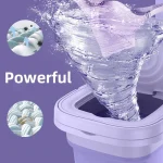 Mini Automatic Traveler Folding Washing Machine - صورة 7