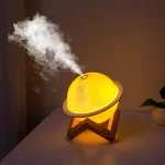 LED Light 3D Moon Air Humidifier - صورة 8